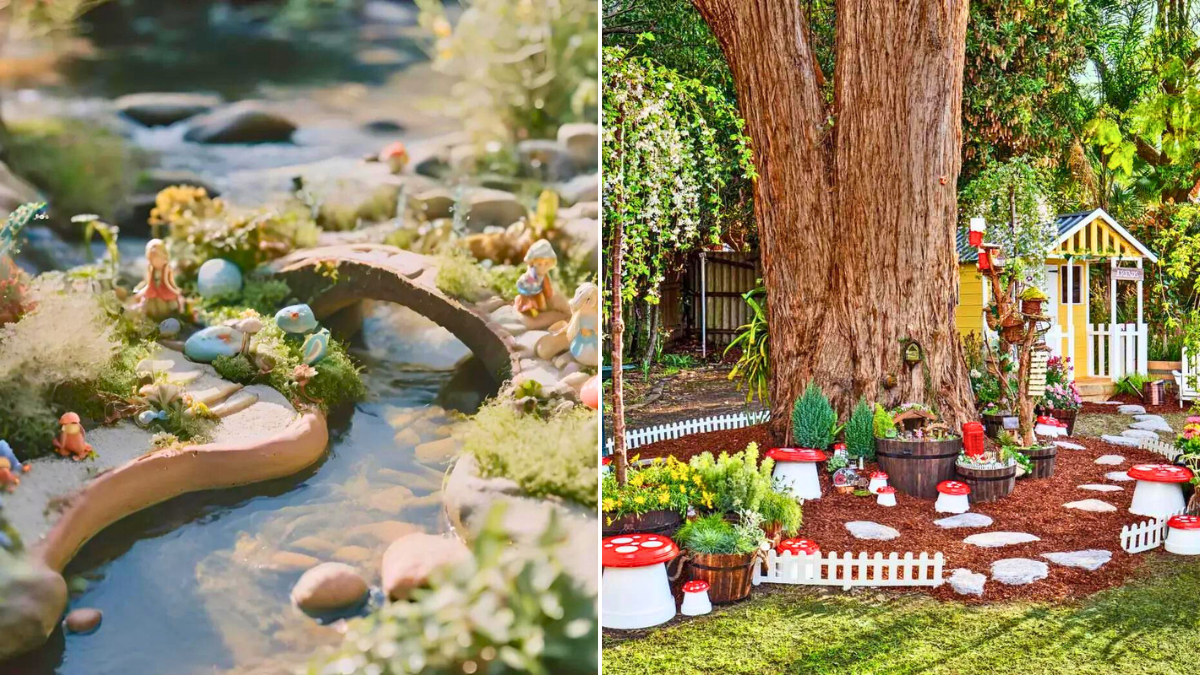 30 DIY Outdoor Fairy Garden for 2025
