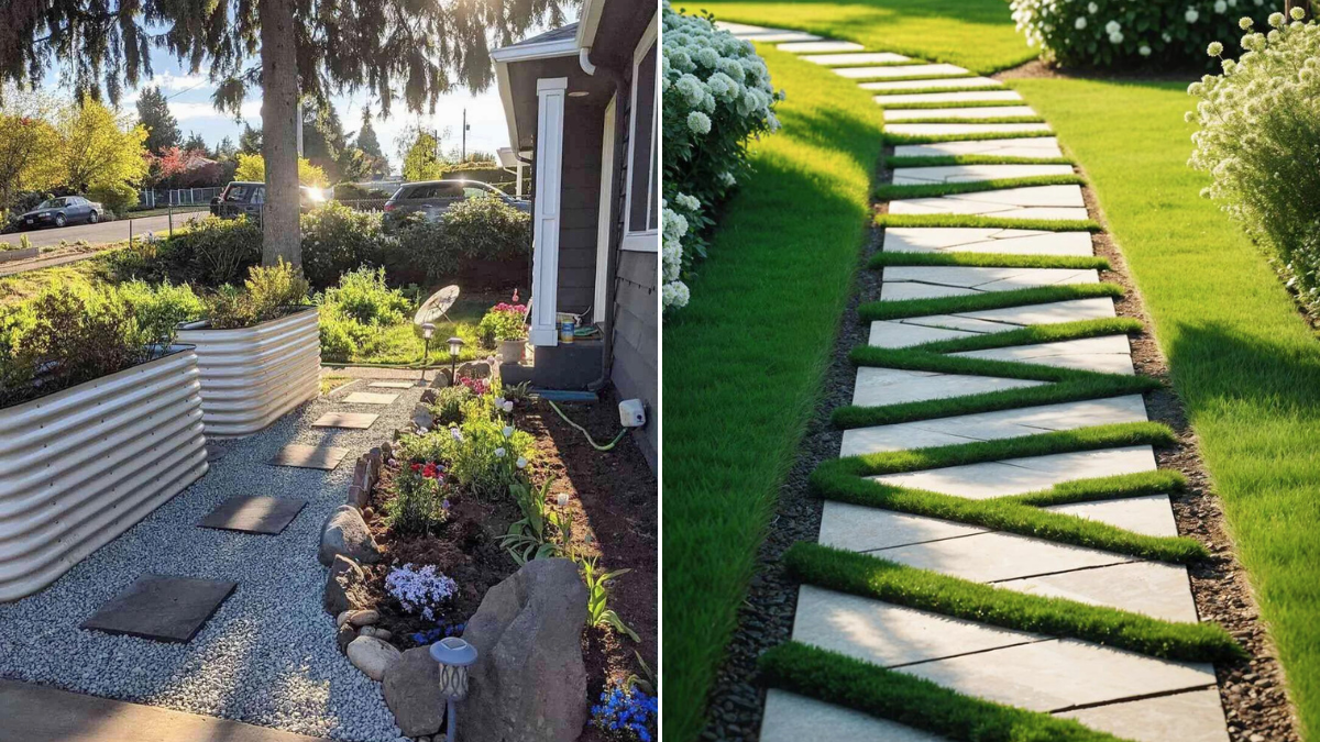 37 DIY Cheap Walkway Ideas for 2025