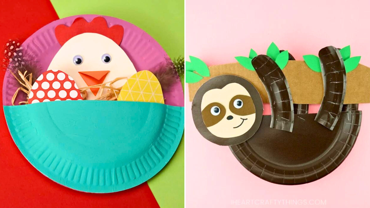 30 Paper Plate Crafts For Kids in 2025