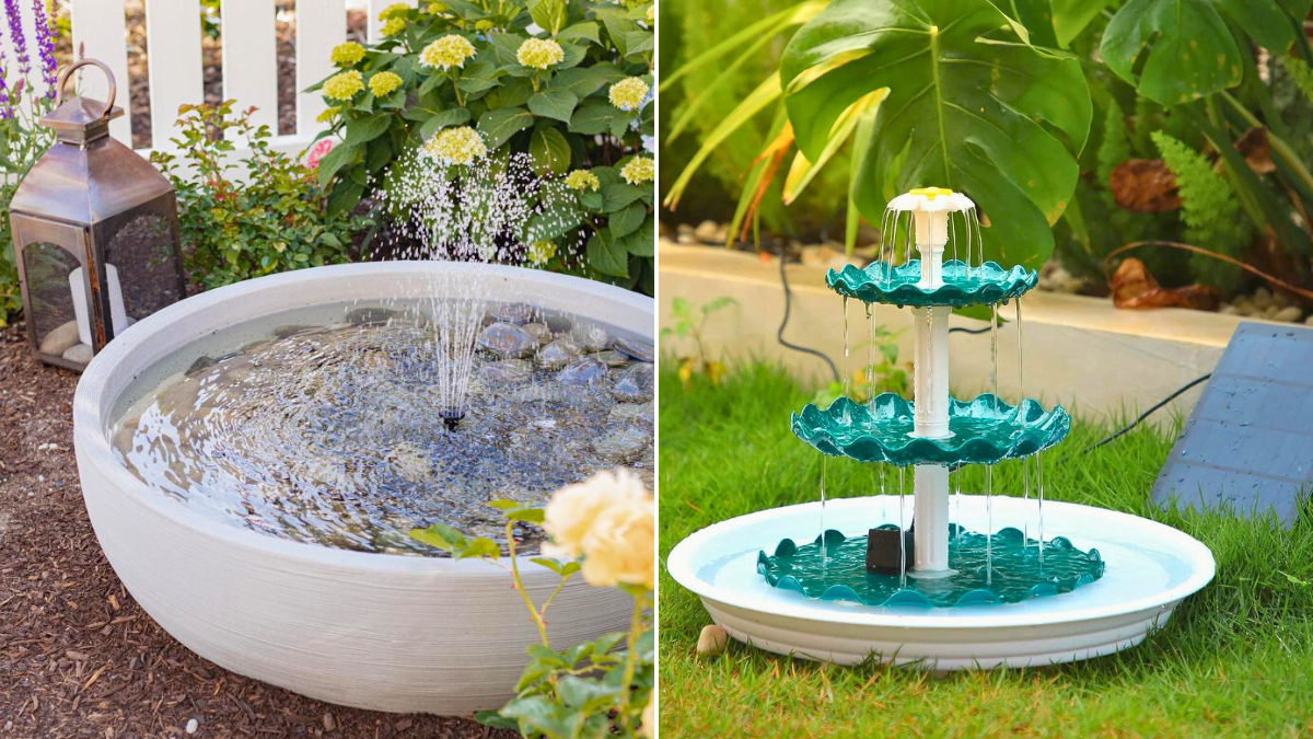 30 DIY Outdoor Solar Fountains Ideas for 2025