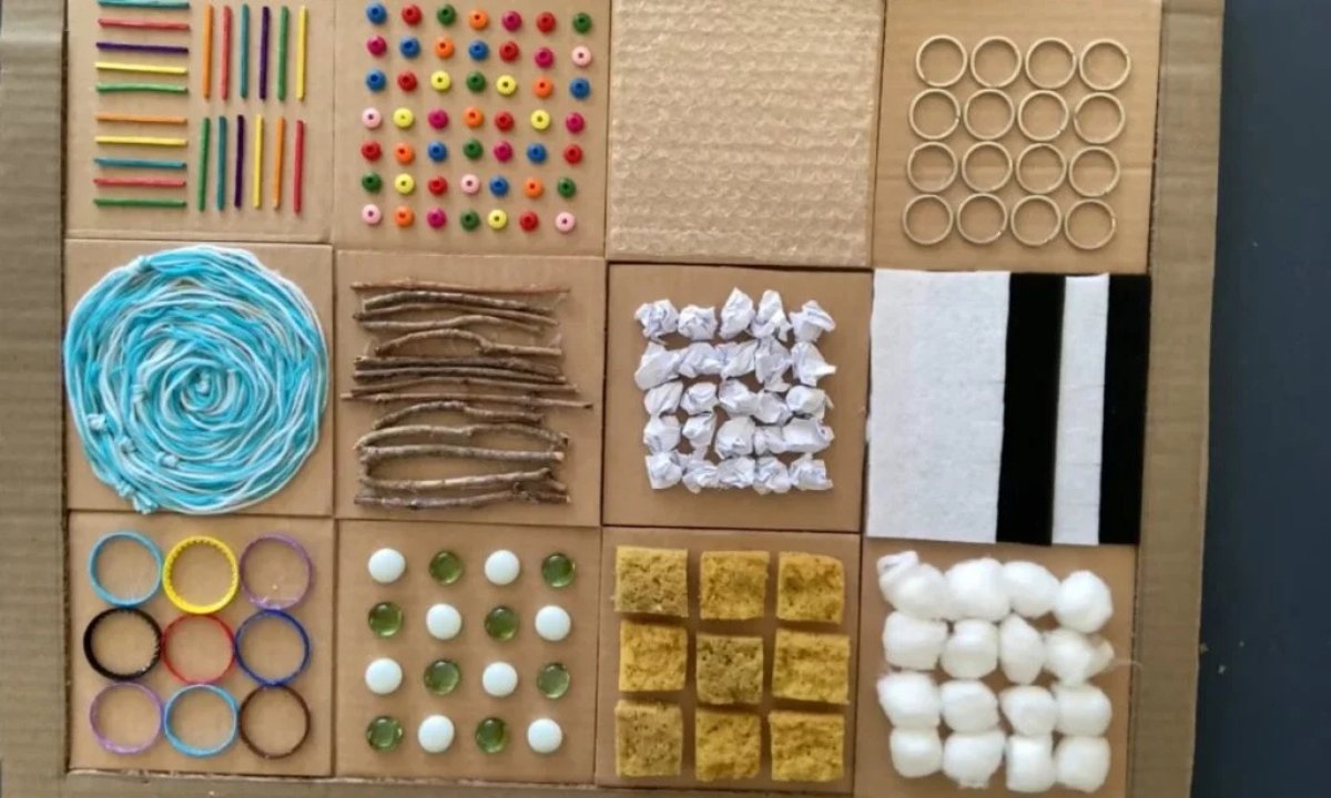 How to Make a Sensory Board for Toddlers