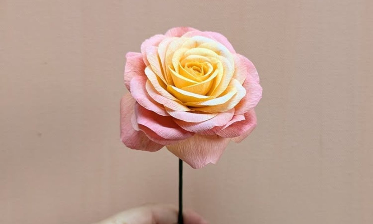 How to Make Paper Flowers Step By Step