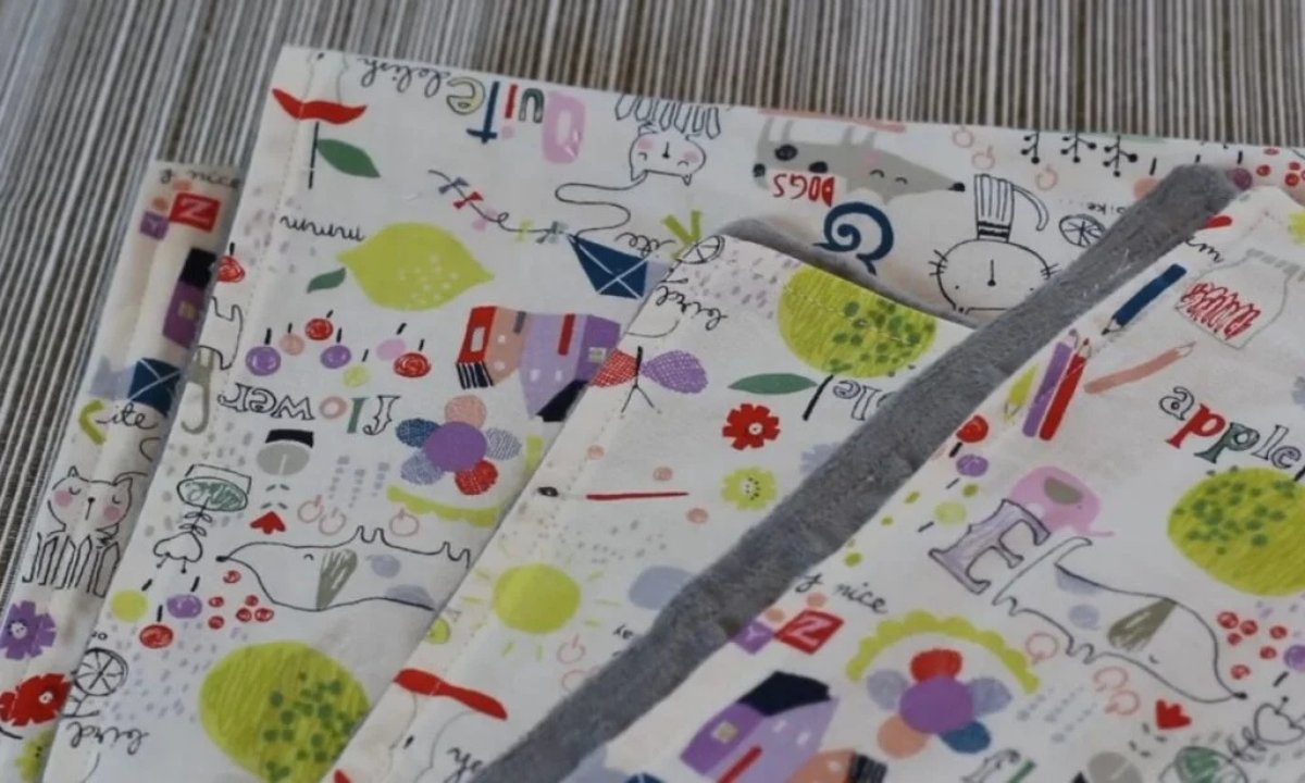 How to Sew a Baby Blanket Step by Step